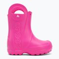 Dětské holínky Crocs Handle It Rain Boot Kids Toddler pink crush 2