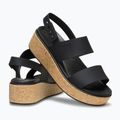 Dámské sandály Crocs Brooklyn Cork Low Wedge black/black 6