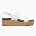 Dámské sandály Crocs Brooklyn Cork Low Wedge chalk 2