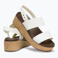 Dámské sandály Crocs Brooklyn Cork Low Wedge chalk 6