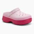 Nazouváky Crocs Classic Stacked Clog dragon fruit