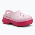 Nazouváky Crocs Classic Stacked Clog dragon fruit 2