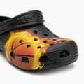 Dětské nazouváky Crocs Flaming Bball Clog Kids black 8
