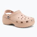 Dámské nazouváky Crocs Classic Platform Clog pink caramel 2