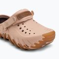 Nazouváky Crocs Echo Gum Ro Clog pink caramel 8