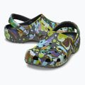 Nazouváky Crocs Classic Painted Floral black sand 14