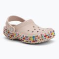 Dětské nazouváky Crocs Classic Beaded Band Clog Kids quartz 2