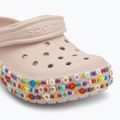 Dětské nazouváky Crocs Classic Beaded Band Clog Kids quartz 8