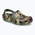 Nazouváky Crocs Classic Camouflage army green/multi