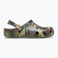 Nazouváky Crocs Classic Camouflage army green/multi 2