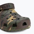Nazouváky Crocs Classic Camouflage army green/multi 8