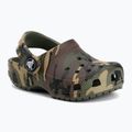 Dětské nazouváky Crocs Classic Camouflage Toddler army green/multi 2