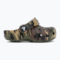 Dětské nazouváky Crocs Classic Camouflage Toddler army green/multi 3