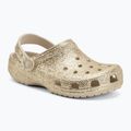 Dětské nazouváky Crocs Classic Chunky Glitter sandstone 2