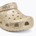 Dětské nazouváky Crocs Classic Chunky Glitter sandstone 8