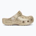 Dětské nazouváky Crocs Classic Chunky Glitter 211940 sandstone 3