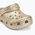 Dětské nazouváky Crocs Classic Chunky Glitter 211940 sandstone 8