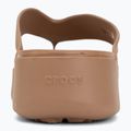 Dámské žabky Crocs Gateway Platform milk chocolate 6