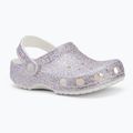 Dětské nazouváky Crocs Classic Fantasy Glitter white 2