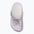 Dětské nazouváky Crocs Classic Fantasy Glitter white 6