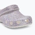 Dětské nazouváky Crocs Classic Fantasy Glitter white 8