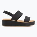 Dámské sandály  Crocs Brooklyn Matte Wrap Low Wedge black/cashew 2