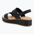 Dámské sandály  Crocs Brooklyn Matte Wrap Low Wedge black/cashew 3