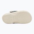 Dětské nazouváky Crocs Classic Denim Flower Adjustment Backstrap summit white 5