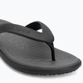 Žabky Crocs Coast Flip black/slate grey 7