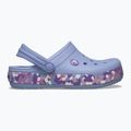Dětské nazouváky Crocs Crockband Glow Confetti Band blue haze/multi 10
