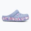 Dětské nazouváky Crocs Crockband Glow Confetti Band blue haze/multi 3