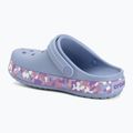 Dětské nazouváky Crocs Crockband Glow Confetti Band blue haze/multi 4