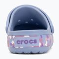 Dětské nazouváky Crocs Crockband Glow Confetti Band blue haze/multi 7