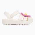Dětské sandály Crocs Classic Flower chalk 2