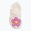 Dětské sandály Crocs Classic Flower chalk 5