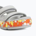 Dětské sandály Crocs Crocband Cruiser Glow Confetti Band atmosphere/flame 7