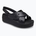 Dámské sandály Crocs Broklyn 4U Cross Strap black