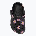 Dětské nazouváky Crocs Classic Flower 212671 black 6