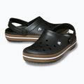 Dětské nazouváky Crocs Crocband Gum black 6