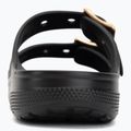 Dámské nazouváky Crocs Saturday Metallic Buckle black 6