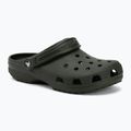 Nazouváky Crocs Classic army green