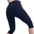 Dámské legíny Nike One High Waisted Capri midnight navy/white 5