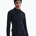 Dámské běžecké tričko s dlouhým rukávem Nike Tempo Swoosh Run Dri-Fit 1/4-Zip black/white