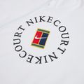 Pánská tenisová mikina Nike Court Dri-Fit Heritage French Terry Hoodie white/black 9