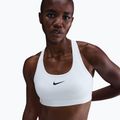Sportovní podprsenka Nike Swoosh Medium Support white/black