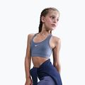 Dětská tréninková podprsenka Nike Swoosh world indigo/white 5
