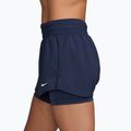 Dámské běžecké šortky Nike One Dri-FIT 2IN1 midnight navy/white 3