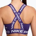 Tréninková podprsenka Nike Pro Light-Support court purple/court purple/white 3