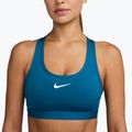 Sportovní podprsenka Nike Swoosh Medium Support green abyss/white 4