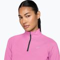 Dámská běžecká mikina Nike Tempo Dri-Fit 1 / 4 Zip playful pink 3